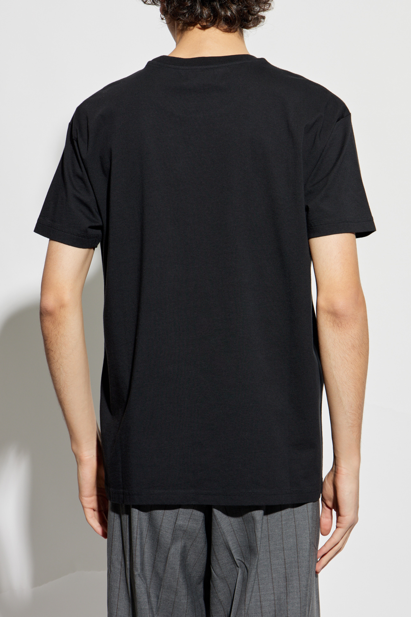 Black T-shirt with logo Vivienne Westwood - Vitkac France